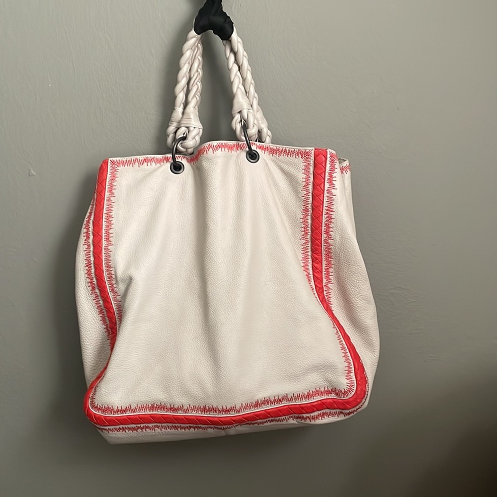 Bottega Veneta bag w Intrecciato trim